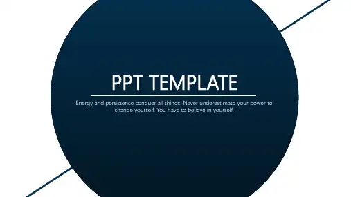 极简大气欧美几何风商务总结计划通用ppt模板