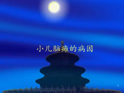 小儿脑瘫PPT课件