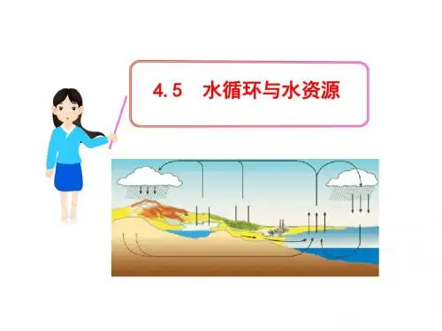 粤沪版物理八年级上册4.5水循环和水资源课件