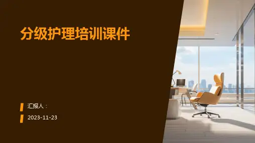 分级护理培训课件