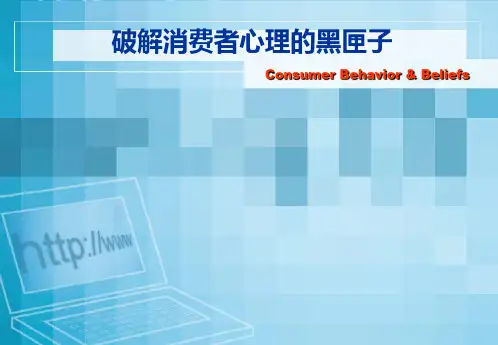 破解消费者心理的黑匣子(ppt64)(2)