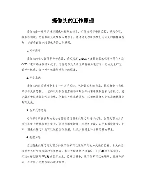 摄像头的工作原理