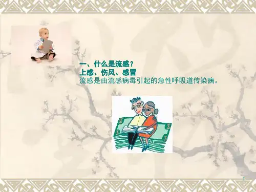 流感防治知识课堂PPT