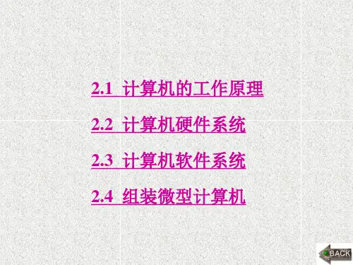 《大学计算机基础》课件第2章