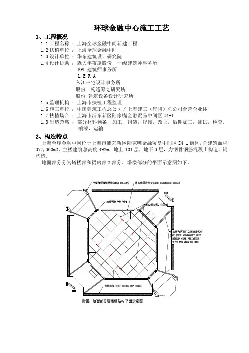 环球金融中心施工工艺