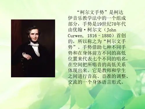人教版二年级音乐上册：《柯尔文手势》课件02