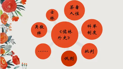 第三单元名著导读《儒林外史》课件(共29张ppt) 统编版语文九年级下册