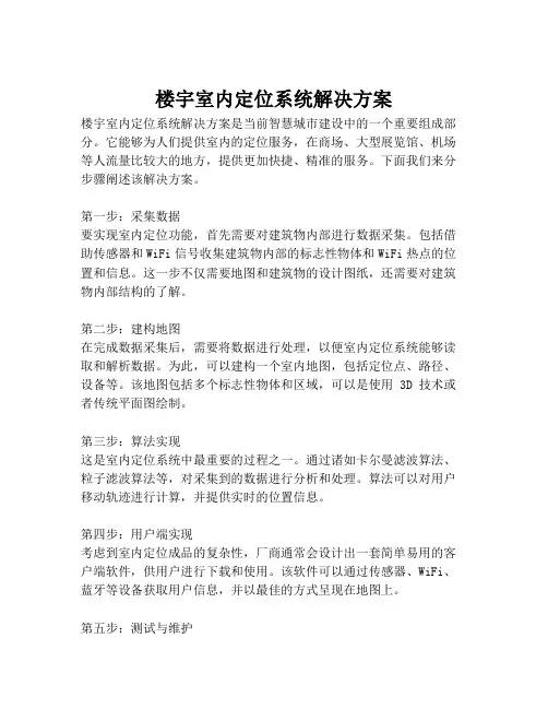 2023-楼宇室内定位系统解决方案-1