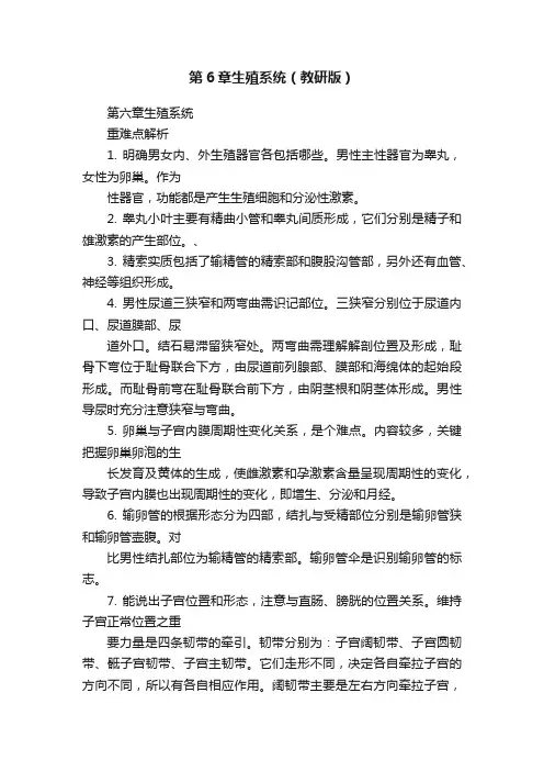 第6章生殖系统（教研版）