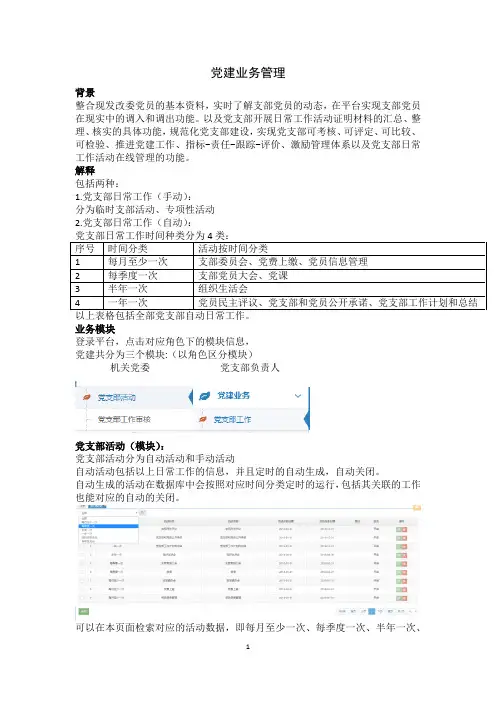 党建模块操作手册