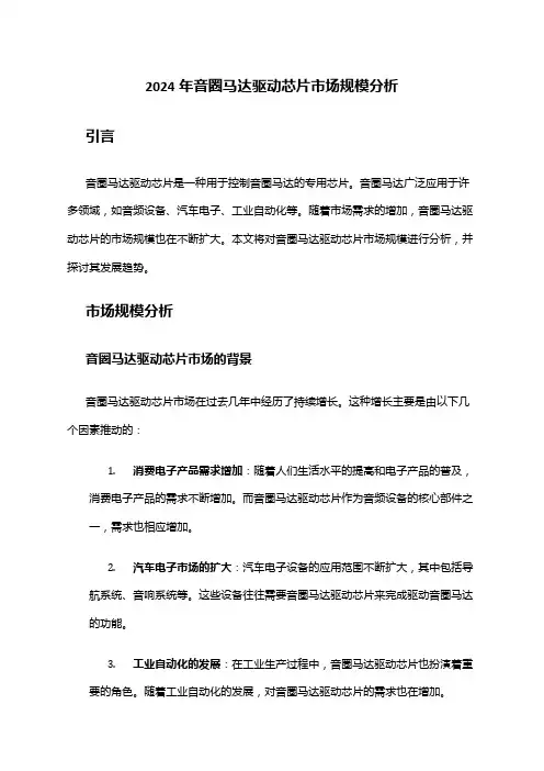2024年音圈马达驱动芯片市场规模分析