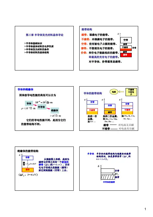 第三章 半导体发光