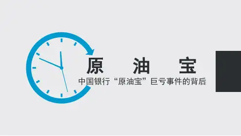 中国银行原油宝事件案例分析PPT课件