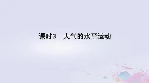 2024版新教材高中地理第二章 2.2.3大气的水平运动课件新人教版必修第一册