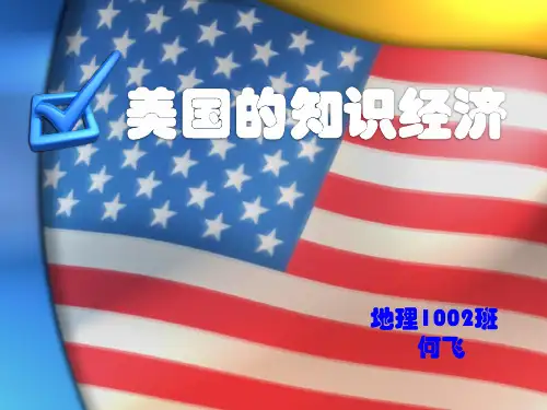美国的知识经济(讲课版)