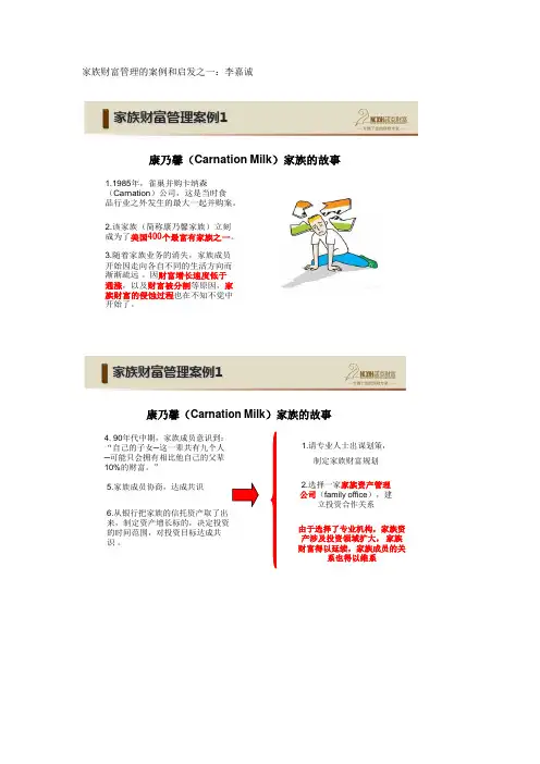 家族财富管理的案例和启发之李嘉诚
