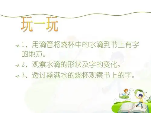 青岛版科学小学五年级下册《凸透镜》课件 