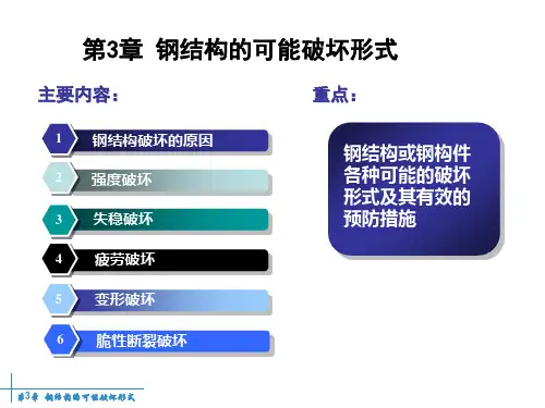 钢结构的可能破坏形式
