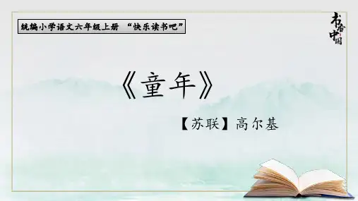 统编版六年级语文上册第四单元快乐读书吧《童年》导读课课件(共29张PPT).ppt