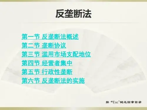 反垄断法