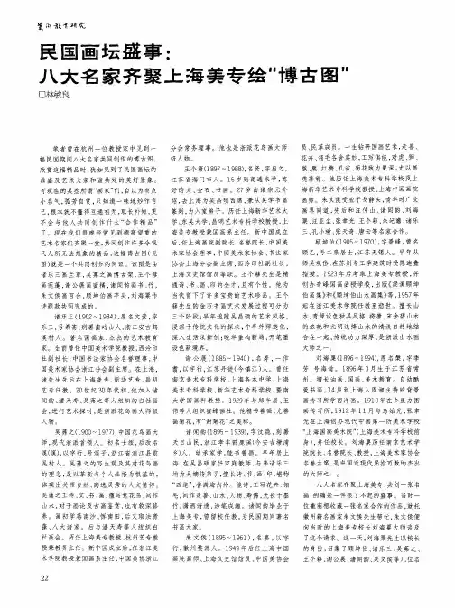 民国画坛盛事：八大名家齐聚上海美专绘“博古图”