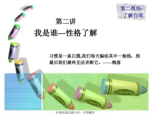 职业生涯规划_02自我探索之性格探索