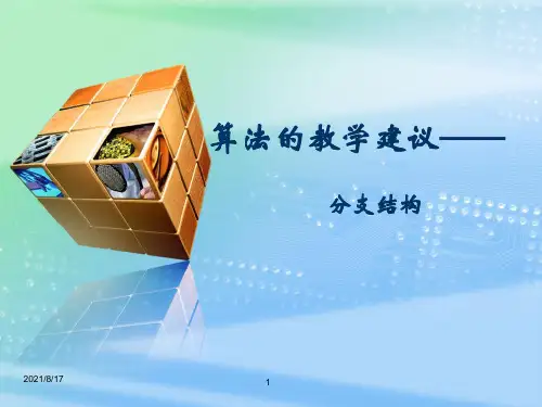 《分支结构》PPT课件