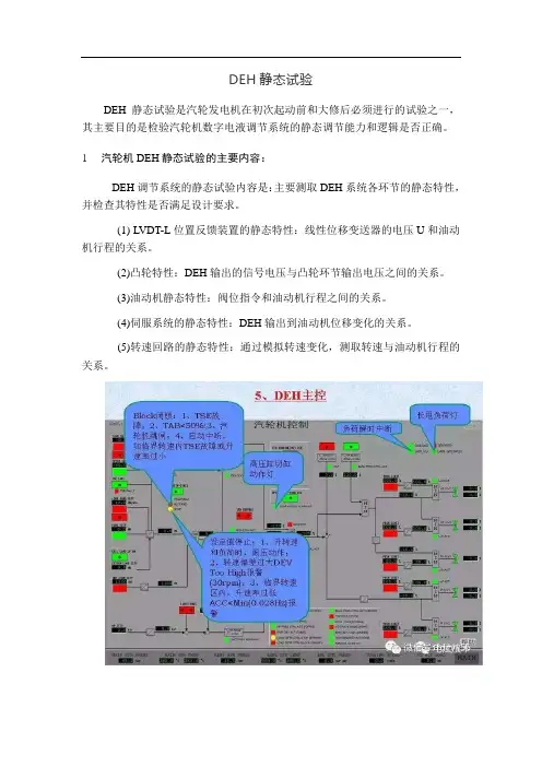 DEH静态试验