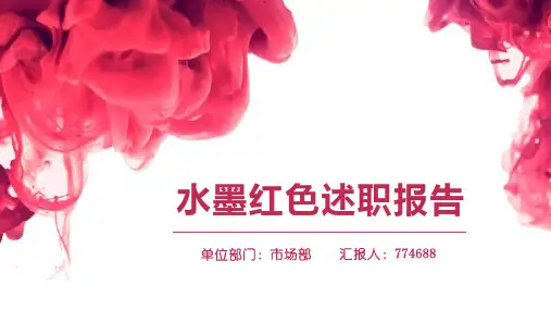 村干部个人述职报告ppt