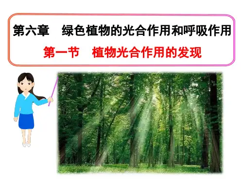 017-6.1 植物光合作用的发现(苏教版)