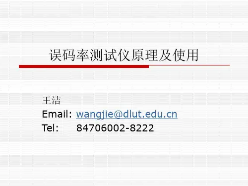 误码率测试仪