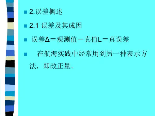 雷达定位PPT课件
