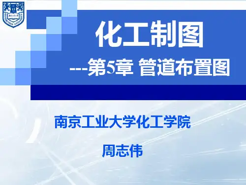化工制图 管道布置图