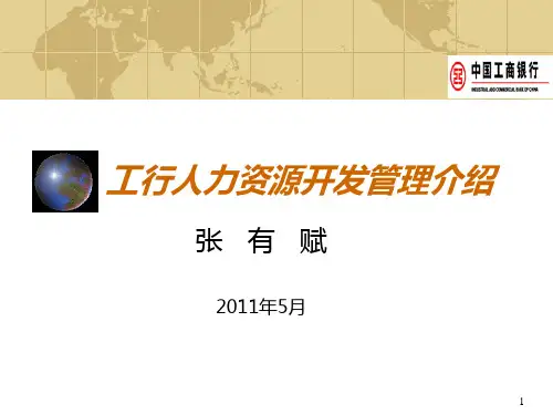 工商银行人力资源开发管理PPT课件