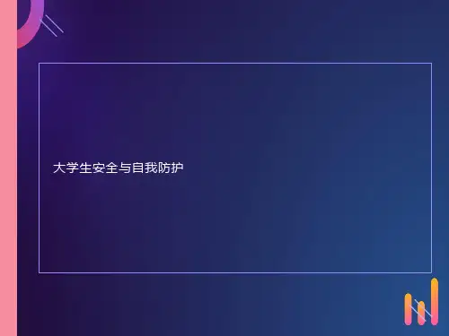 大学生安全教育课件