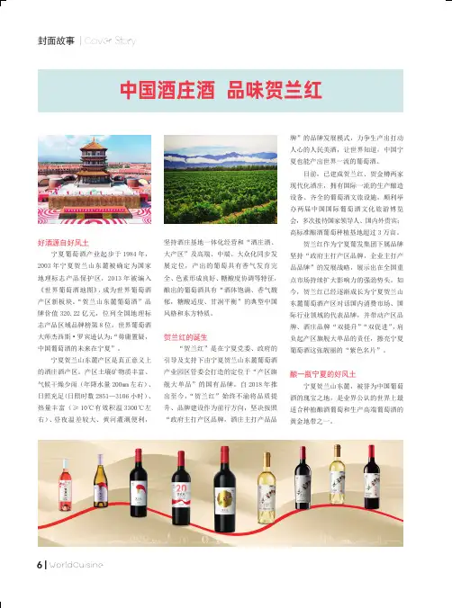 中国酒庄酒_品味贺兰红