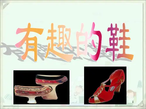 《各种各样的鞋》PPT课件