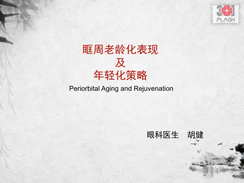 眶周老龄化表现及年轻化策略(眼整形专业)