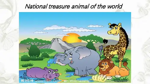 国家国宝英文