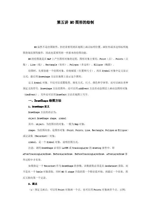 第五讲 M图形的绘制