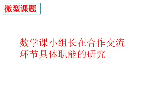 杨云微型课题.ppt