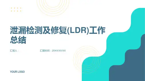 泄漏检测及修复(LDAR)工作总结