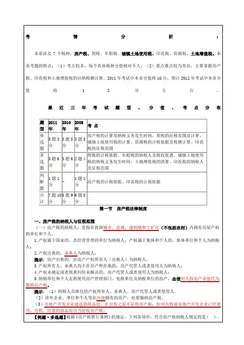 初级经济法基础讲义