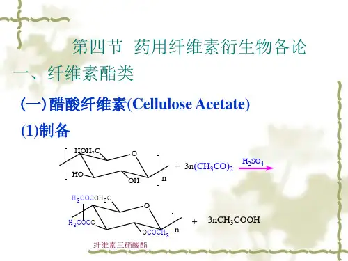 药用纤维素衍生物各论