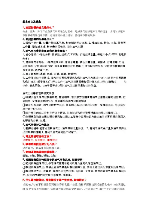 2010油气层保护考题A卷题源2_共14页