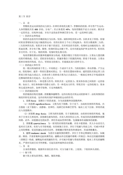 肌学