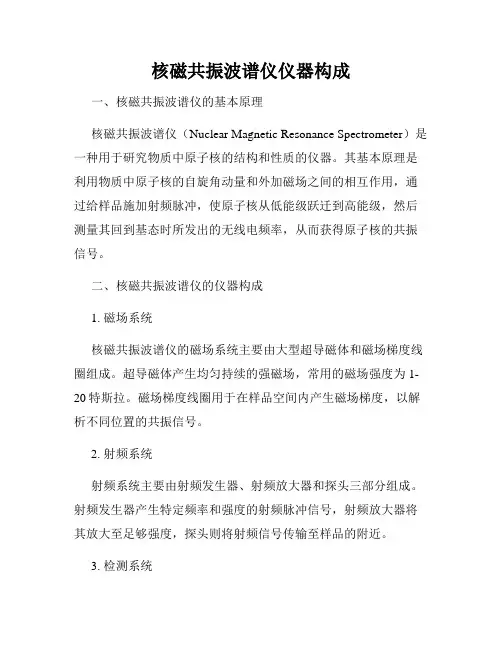 核磁共振波谱仪仪器构成
