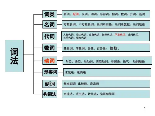 英语词法与句法课堂ppt课件