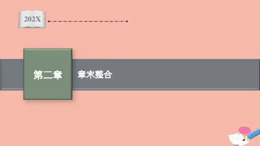 高中数学第二章圆锥曲线章末整合课件(4)北师大版选择性必修第一册