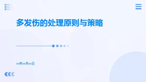多发伤的处理原则与策略